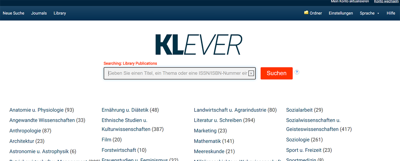 Forschung, Karl Landsteiner Privatuniversität, KLever