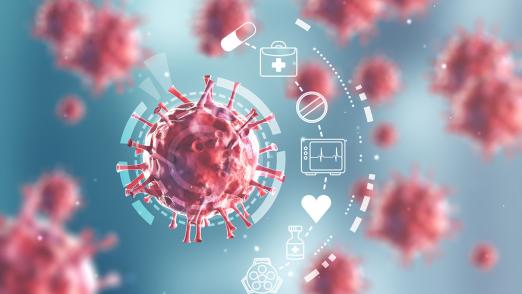 Rotes Virus unter der Lupe, Forschung, Karl Landsteiner Privatuniversität, Gesundheitsuni