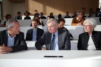 ÖAW-Altpräsident w.M. em. o. Univ.-Prof. Dr. Helmut Denk samt Gattin und Univ.-Prof. Dr. Johannes Streicher
